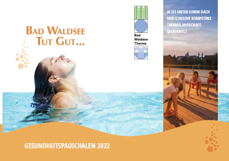 Bad Waldsee tut gut - Gesundheitspauschalen 2022 Bad Waldsee Therme